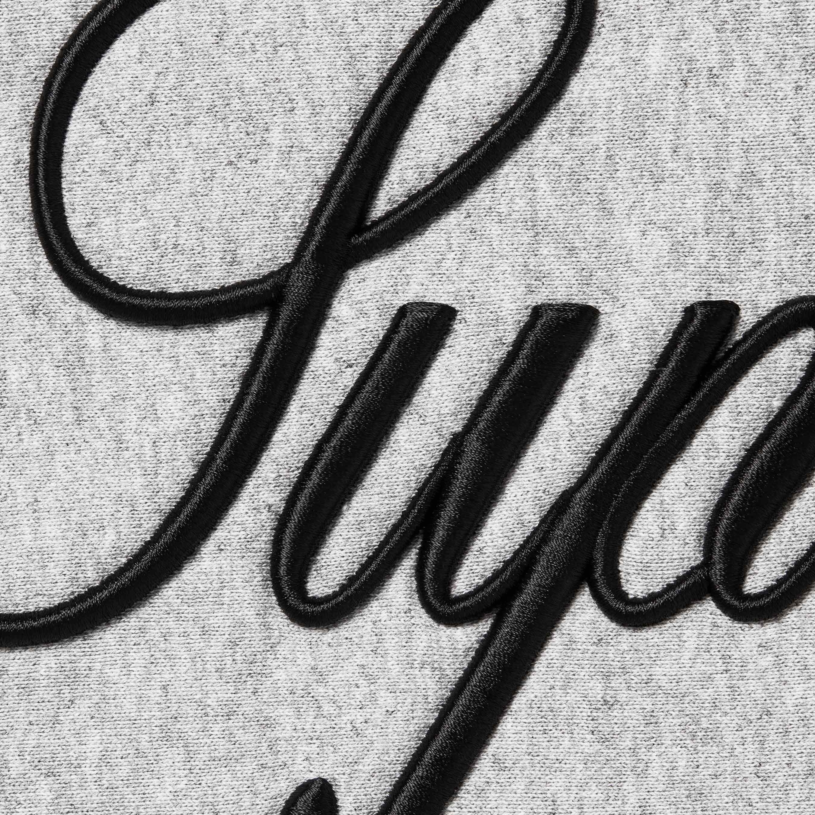 Raised Script Hooded Sweatshirt view 7